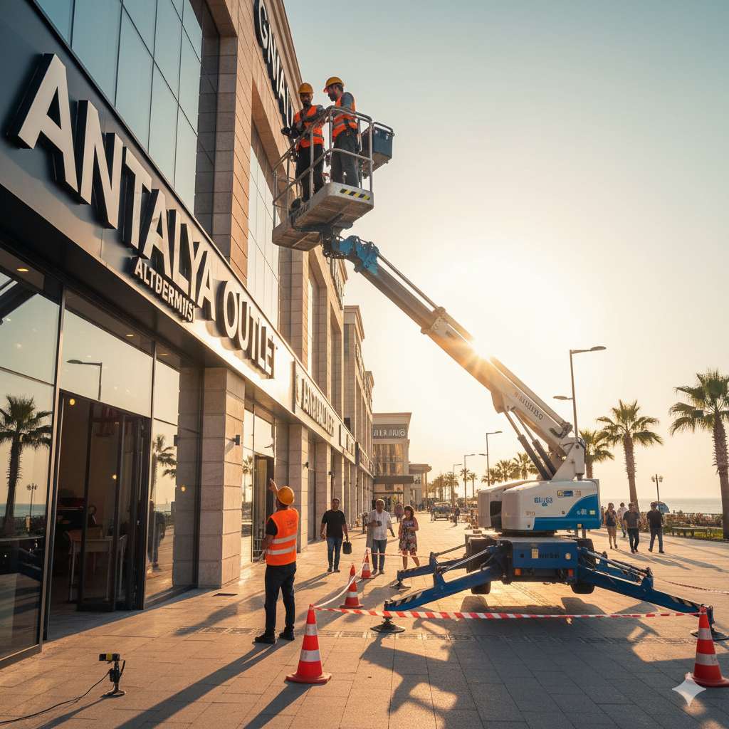Antalya'da Reklam ve Tabela Montajı
