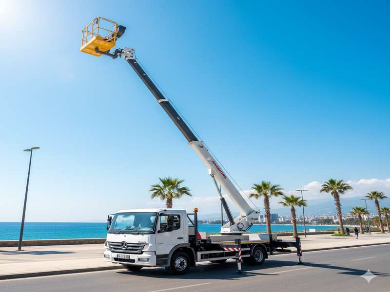 Kiralık Sepetli Vinç Antalya